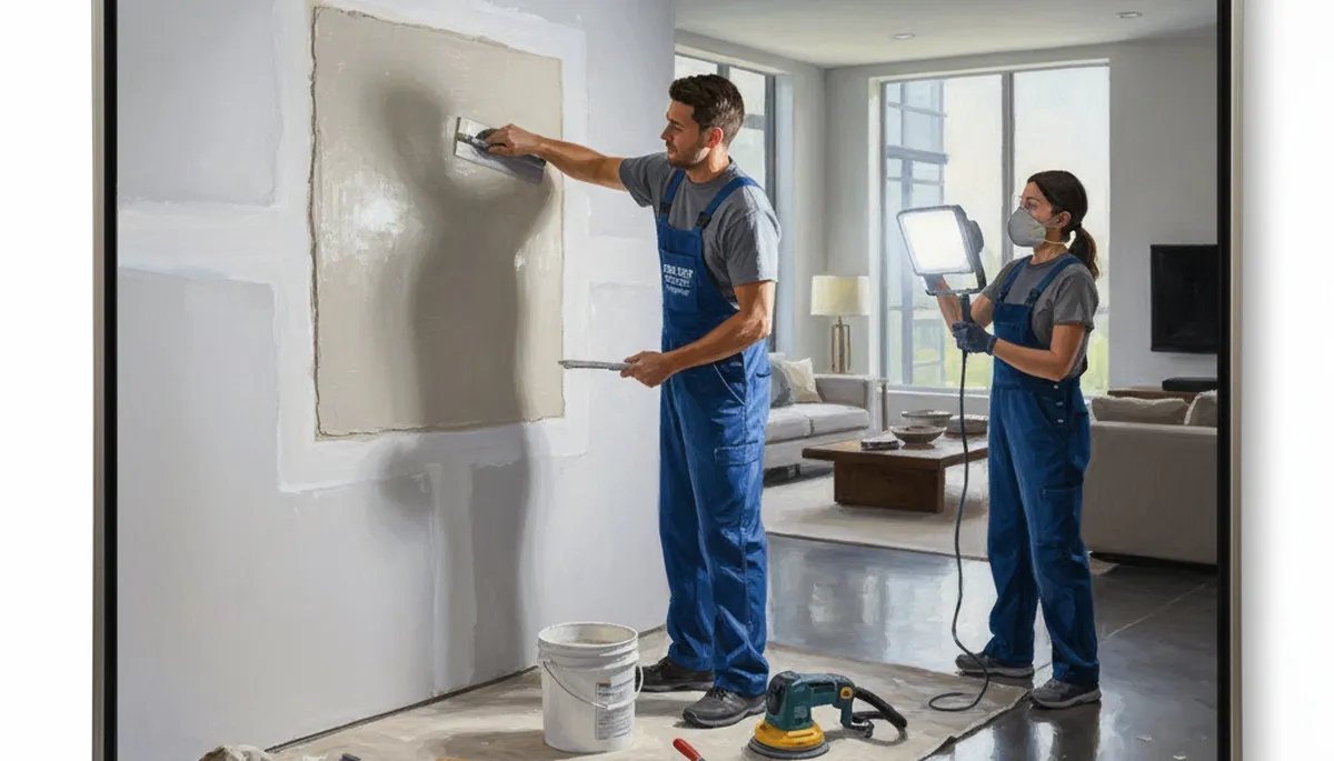 Drywall repair service in Lynchburg, VA for smooth walls and ceilings by Lynchburg Paint Pros