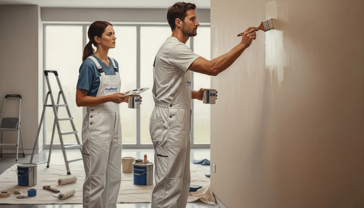 Paint touch-up service in Lynchburg, VA for seamless wall repairs and refreshed interior finishes